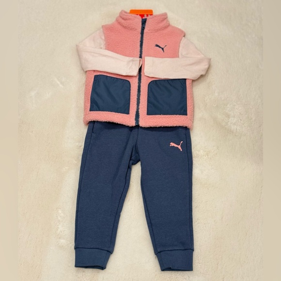 PUMA Kids' 3-piece Vest Set - Picture 7 of 8